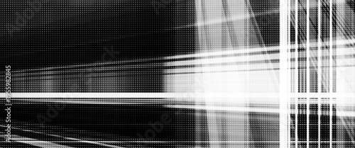 black and white abstract background with lines