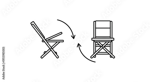 Folding Chair Transformation: From Compact to Ready-to-Use