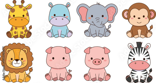 Set of Colorful Flat Vector Illustrations Featuring Various Sports Accessories Including Tennis Racket Skates Hockey Stick Golf and Bowling Equipment