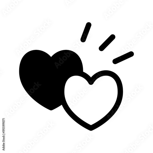 Love Icon Vector Symbol Design Illustration