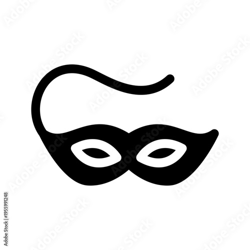 Mask Icon Vector Symbol Design Illustration
