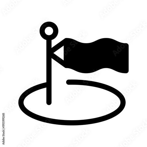 Windsock Icon Vector Symbol Design Illustration