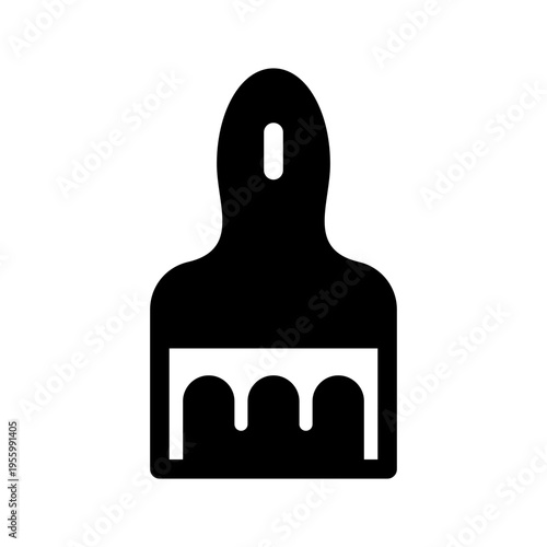Paint Brush Icon Vector Symbol Design Illustration