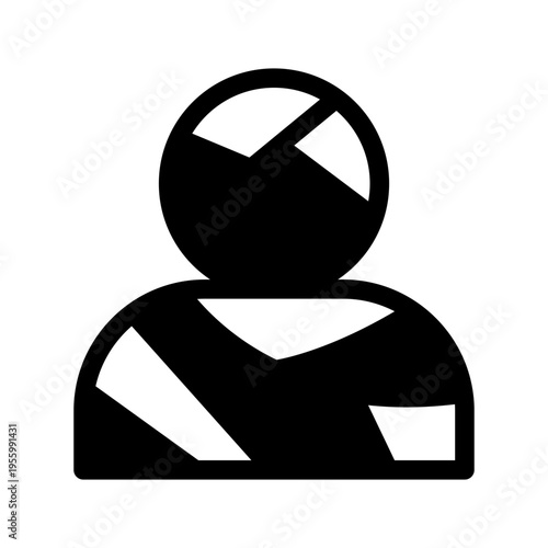 Mummy Icon Vector Symbol Design Illustration