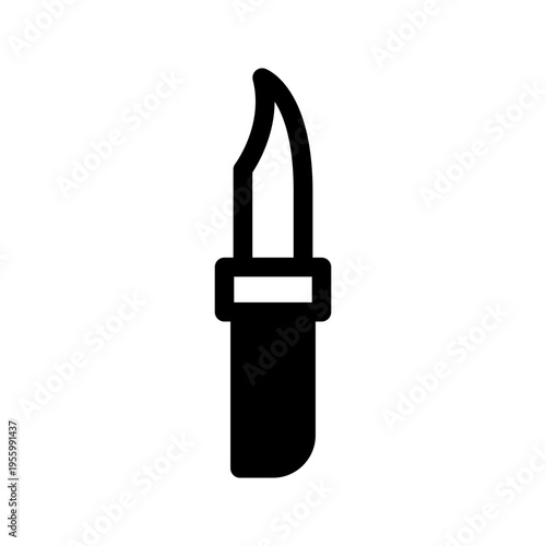 Knife Icon Vector Symbol Design Illustration