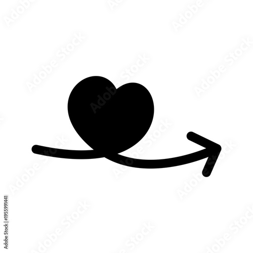 Arrow Icon Vector Symbol Design Illustration