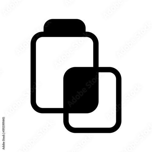 Paste Icon Vector Symbol Design Illustration
