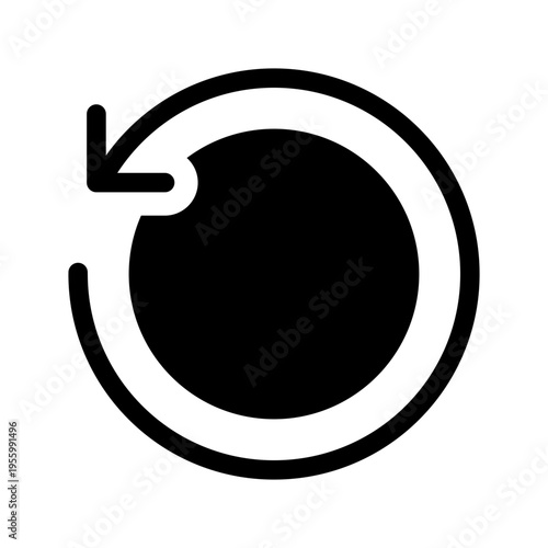 Reload Icon Vector Symbol Design Illustration