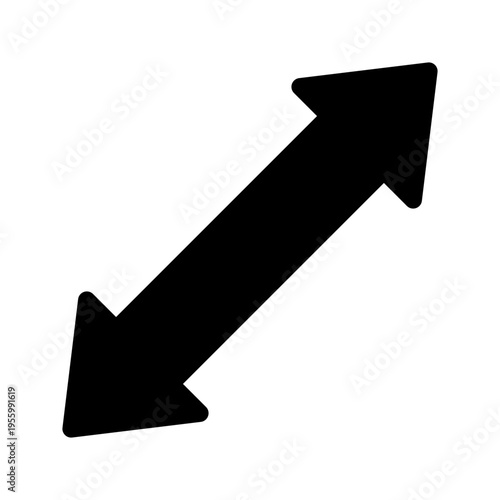 Expand Icon Vector Symbol Design Illustration