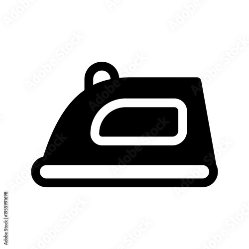 Iron Icon Vector Symbol Design Illustration