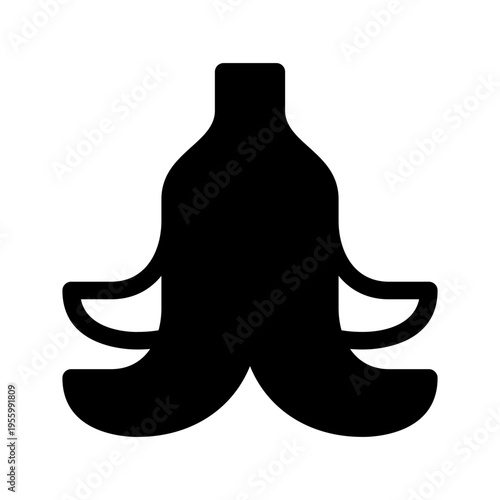 Banana Icon Vector Symbol Design Illustration