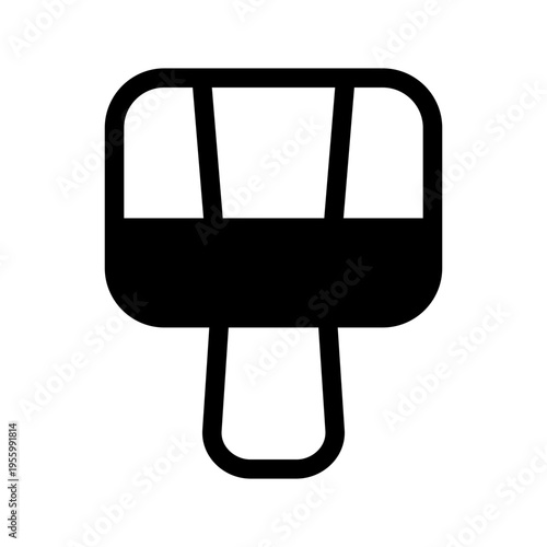 Brush Icon Vector Symbol Design Illustration