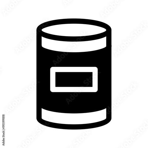 Dustbin Icon Vector Symbol Design Illustration