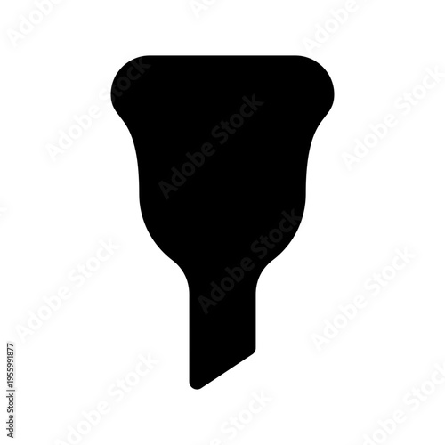 Thistle Tube Icon Vector Symbol Design Illustration