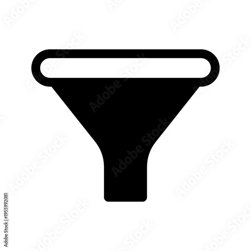 Filter Icon Vector Symbol Design Illustration
