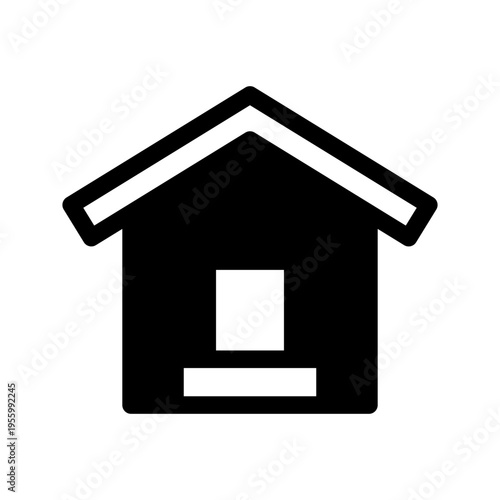 Home Icon Vector Symbol Design Illustration