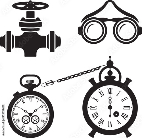 Minimalist of transportation and timekeeping devices