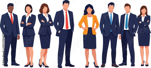 group of business people