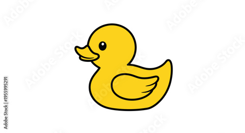 Rubber Ducky Bath Time Fun Toy.