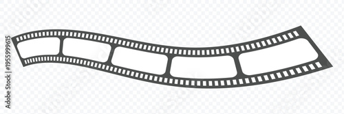 Old retro tape film video movies, Grunge vintage film strip for photo video filming. Minimal film strip icon. Vector illustration of film, cinema, camera, picture, photo, video, movie, strip, icon .