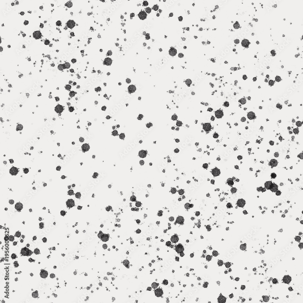Fototapeta premium White Background with Bold Black Speckled Texture
