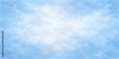 Abstract a dreamy sky, with soft blue and white hues, evokes a sense of peace, calmness, and boundless space, suitable for designs related to travel, freedom, and spirituality.