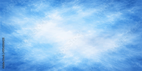 Abstract ethereal composition of a vast blue sky, a canvas of soft, fluffy clouds. A sense of serenity and boundless freedom, evoking a feeling of peace and tranquility.
