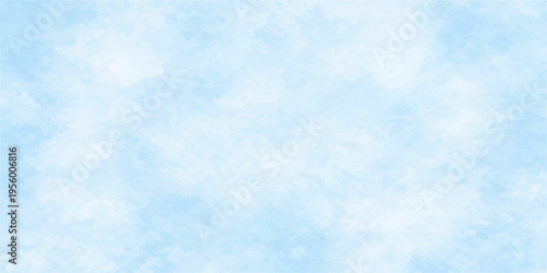 Abstract ethereal wisps of clouds float across a vast canvas of cerulean blue, a minimalist abstract evoking serenity and peace.