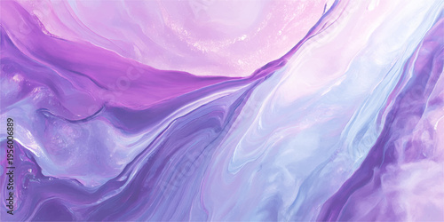 Abstract swirling pastel paint of liquid colors, a visual masterpiece that blends artistry and abstraction seamlessly. A soft and elegant look of texture that evokes a sense of tranquility.