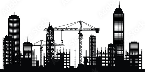 Group of Children Silhouettes with One Unique Standing Out Outlined Boy Representing Individuality Inclusion Diversity and Leadership in Youth Population