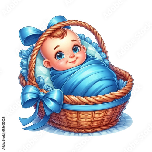 little girl with a basket of apples