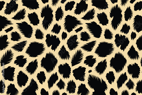 Exotic animal wildlife skin pattern creating a natural fur camouflage background, perfect for a striking and wild design element
