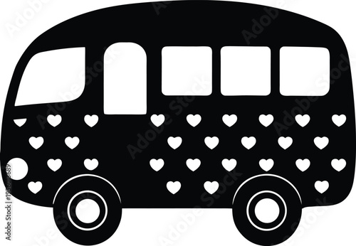 bus icon vector illustration