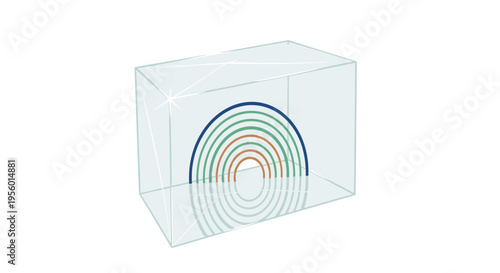 Wave Propagation in Confined Space, Physics Simulation Illustration