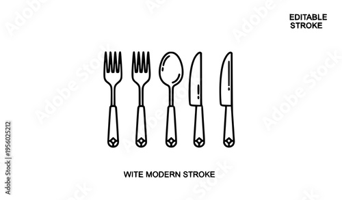 Cocktail line icon editable stroke martini glass outline drink symbol vector illustration