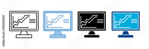  Performance Tracker  Icon Set Multiple Style Collection