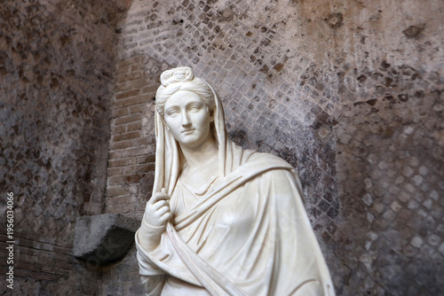 Ritratto di marmo di Livia Drusilla, moglie di Augusto