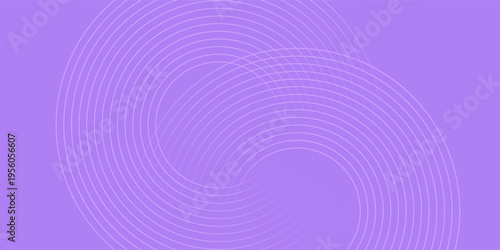 Abstract circle lines on pink and purple background. Geometric stripe line art design for poster, brochure, cover, website, header, web banner, presentation.
