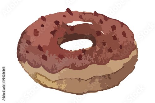 チョコチップドーナツ