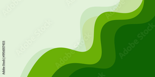 soft and smooth abstract background with gentle green wavy shapes. It evokes a sense of nature, freshness, and organic flow, perfect for eco-friendly themes, health and wellness promotions