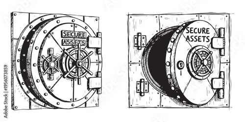 Business Scene Burst Explosion Concept Illustration Black White Sketch Transparent Background