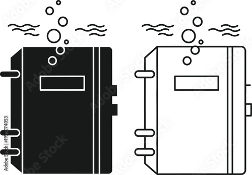 Heat exchanger comparison Vector