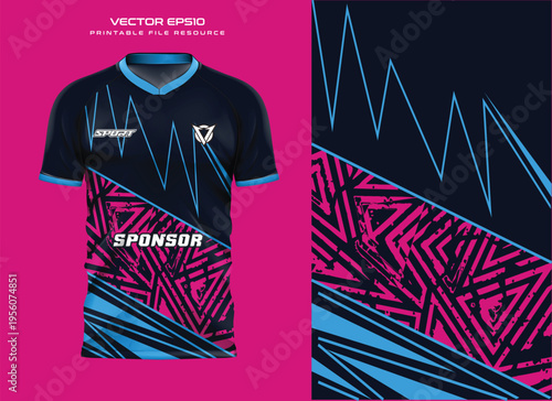 jersey sport template vector illustration