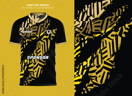 jersey sport template vector illustration