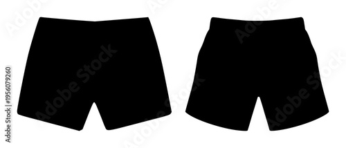 Shorts set with minimalistic outlines and bold line art featuring apparel, casual wear, street style with fashion and athleisure