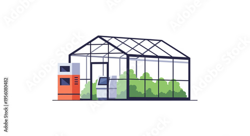 Automated Greenhouse for Modern Agriculture and Plant Cultivation