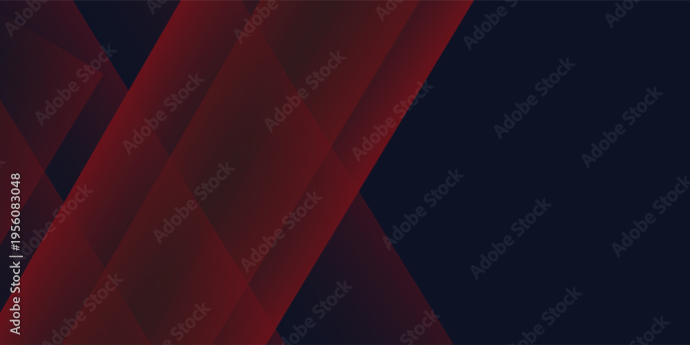 Obraz premium Modern dark red black white line abstract background for presentation design template. Vector illustration for corporate, business, wedding, talks, and beauty contest