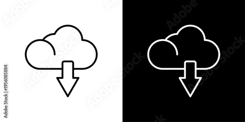 Download Icon Sheet Black And White