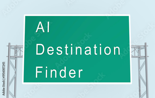AI Destination Finder concep