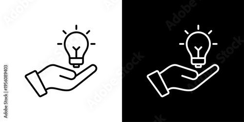 Solution Icon Sheet Black And White